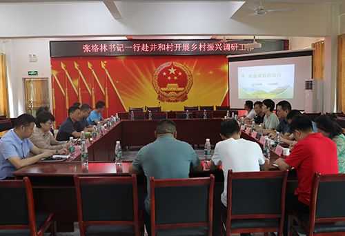 华亿网_华亿(中国)党委书记张格林到乡村振兴对口联系点茶陵井和村调研