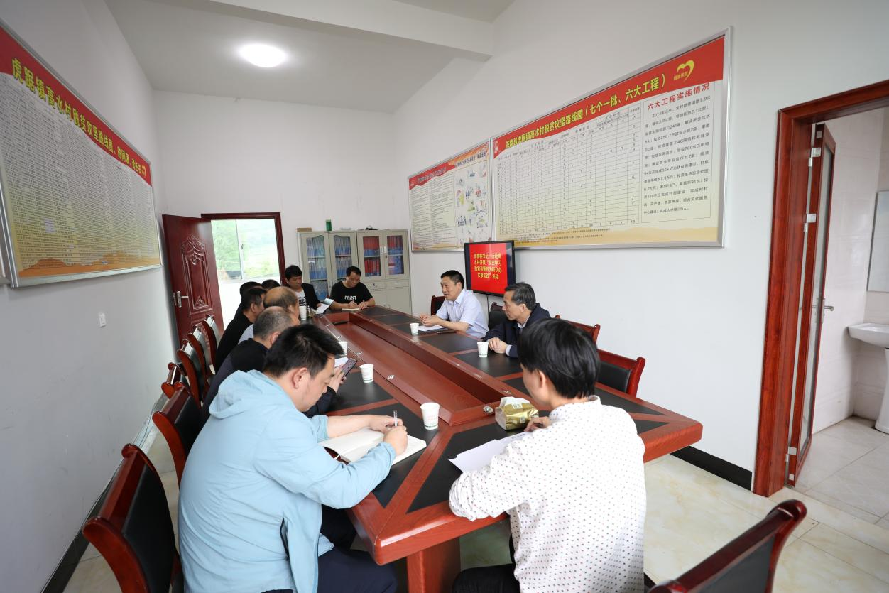 华亿网_华亿(中国)党委书记张格林赴茶陵县高水村调研指导乡村振兴工作